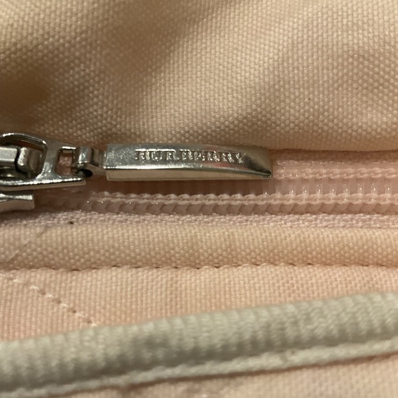 Final Sale! Burberry Vintage Y2K Baby Pink Nova Check Quilted Diaper Bag w Pad - Picture 6 of 15